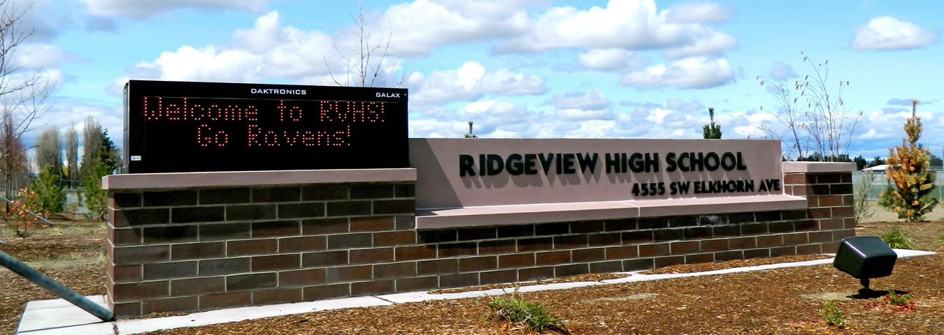 Ridgeview High School - Redmond, Oregon